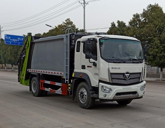 聚塵王牌HNY5180ZYSB6型壓縮式垃圾車